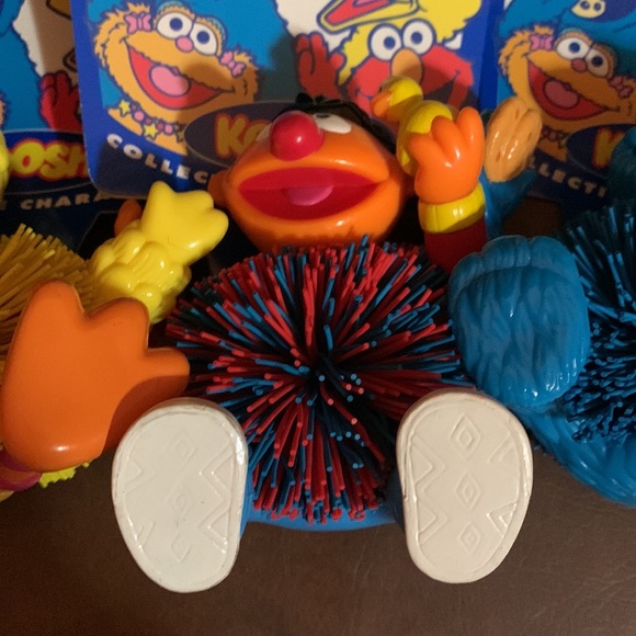 KOOSH - 1996 SESAME STREET KOOSH - COLLECTIBLE CHARACTERS! All Three!! - Picture 10 of 12